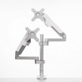 Customized Desktop 2 Dual Monitors Holder Arm Bracket for Dual Lcd Led Monitors